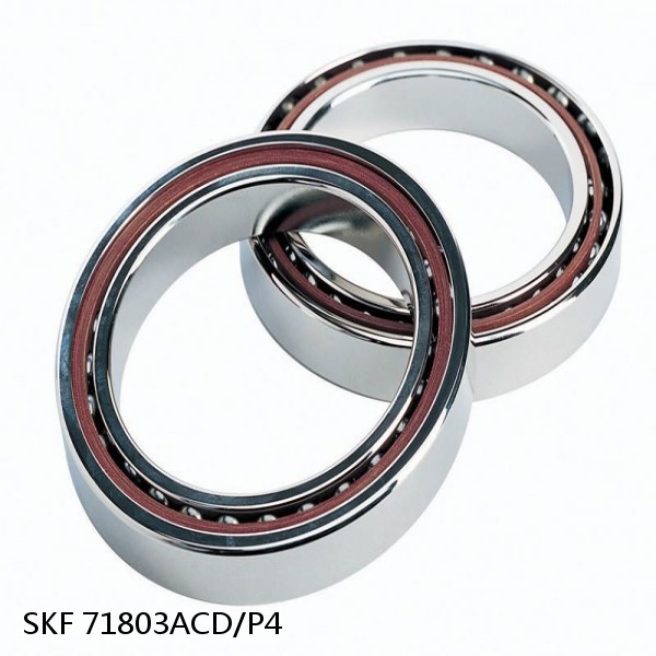 71803ACD/P4 SKF Super Precision,Super Precision Bearings,Super Precision Angular Contact,71800 Series,25 Degree Contact Angle