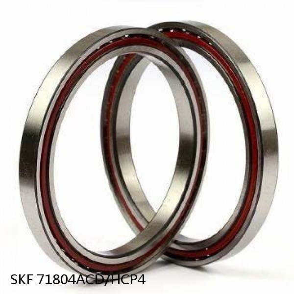 71804ACD/HCP4 SKF Super Precision,Super Precision Bearings,Super Precision Angular Contact,71800 Series,25 Degree Contact Angle