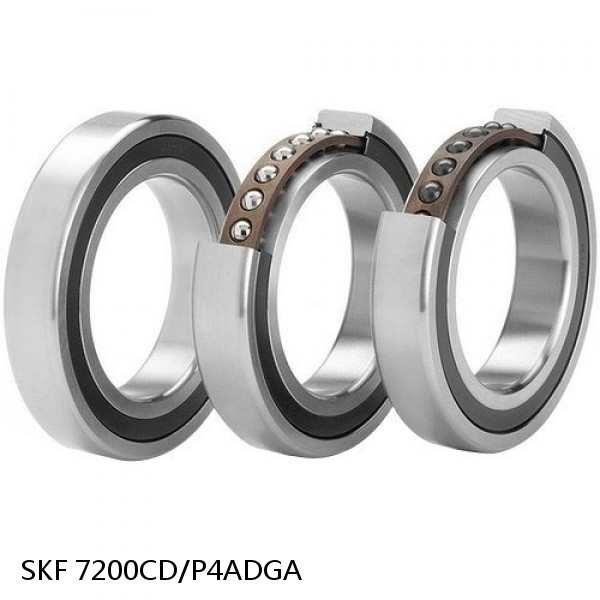 7200CD/P4ADGA SKF Super Precision,Super Precision Bearings,Super Precision Angular Contact,7200 Series,15 Degree Contact Angle