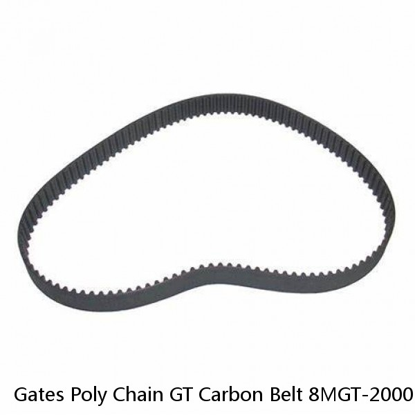 Gates Poly Chain GT Carbon Belt 8MGT-2000-12 - Ships FREE (BE105) New Surplus