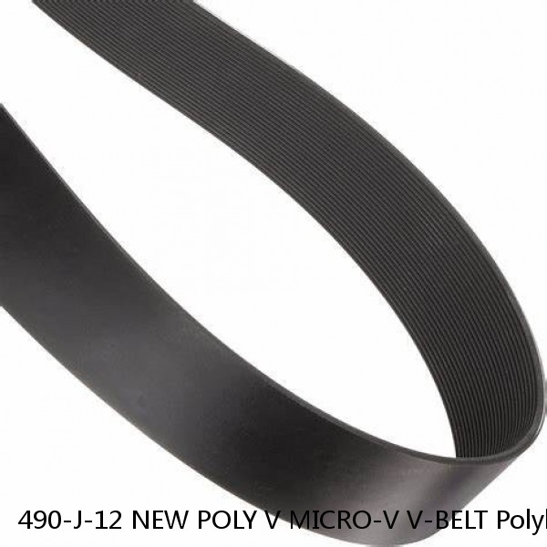490-J-12 NEW POLY V MICRO-V V-BELT Polybelt 490J12 PolyV Belt